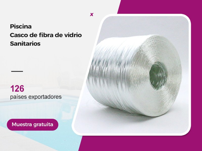 Roving de Fibra de Vidrio para Pulverización
