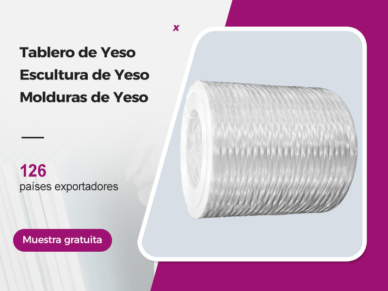 Roving de Fibra de Vidrio para Yeso